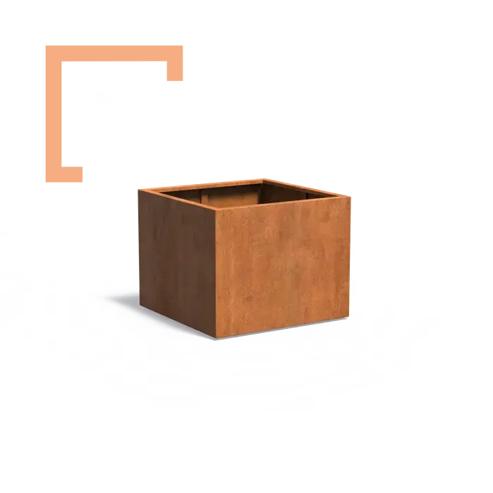 Cortenový květináč Carrez