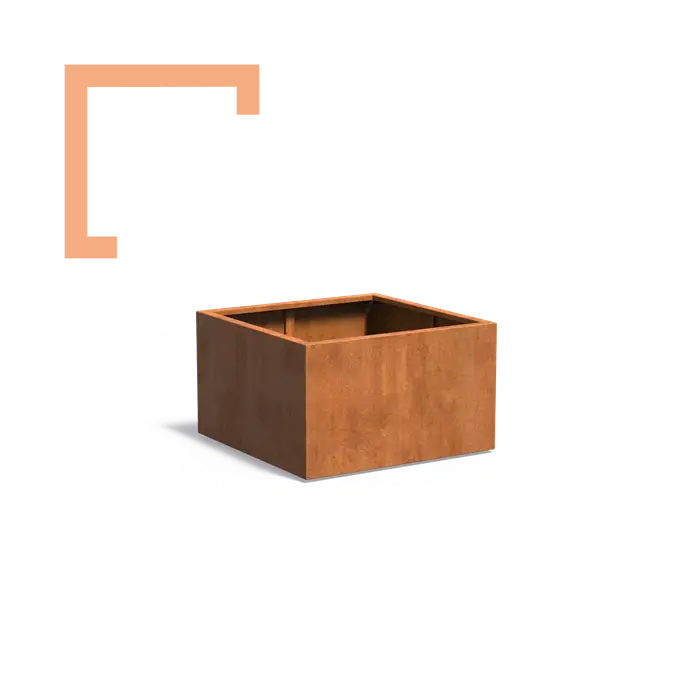 Cortenový květináč Carrez