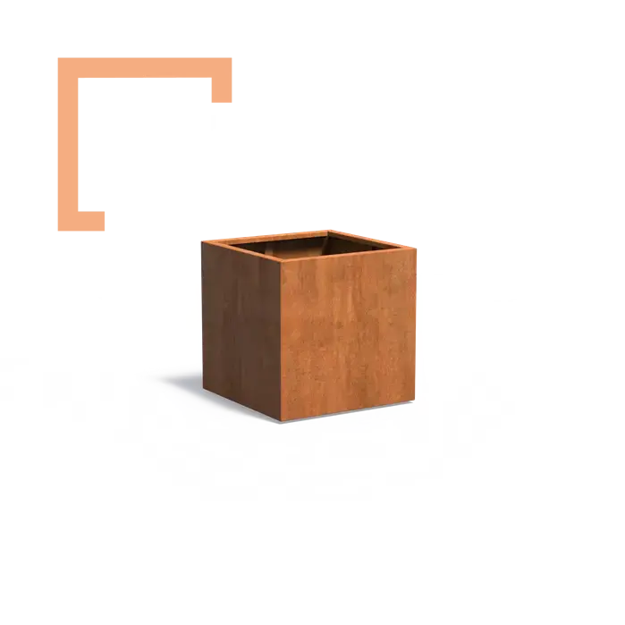 Cortenový květináč Carrez
