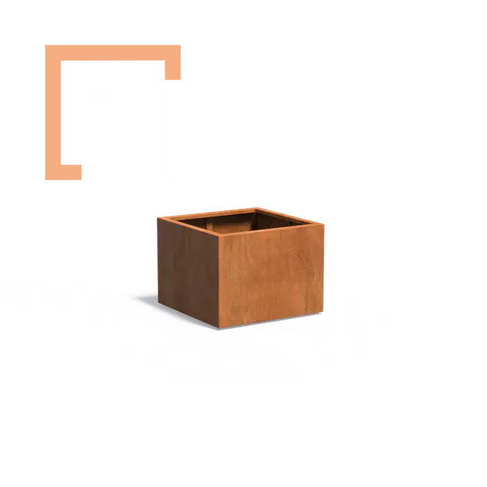 Cortenový květináč Carrez