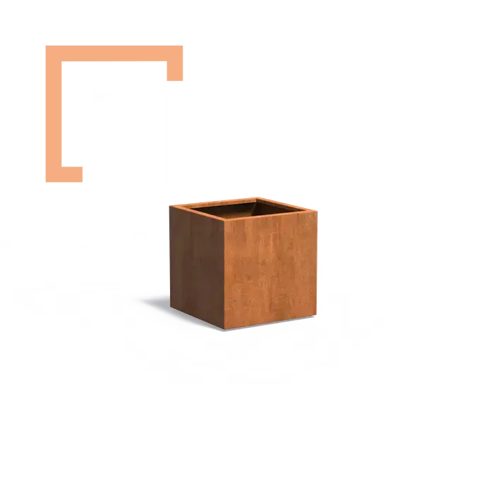 Cortenový květináč Carrez