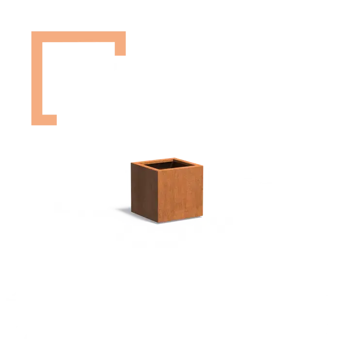 Cortenový květináč Carrez