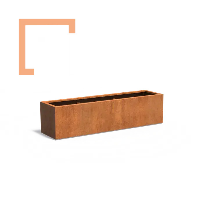 Cortenový květináč Carrez