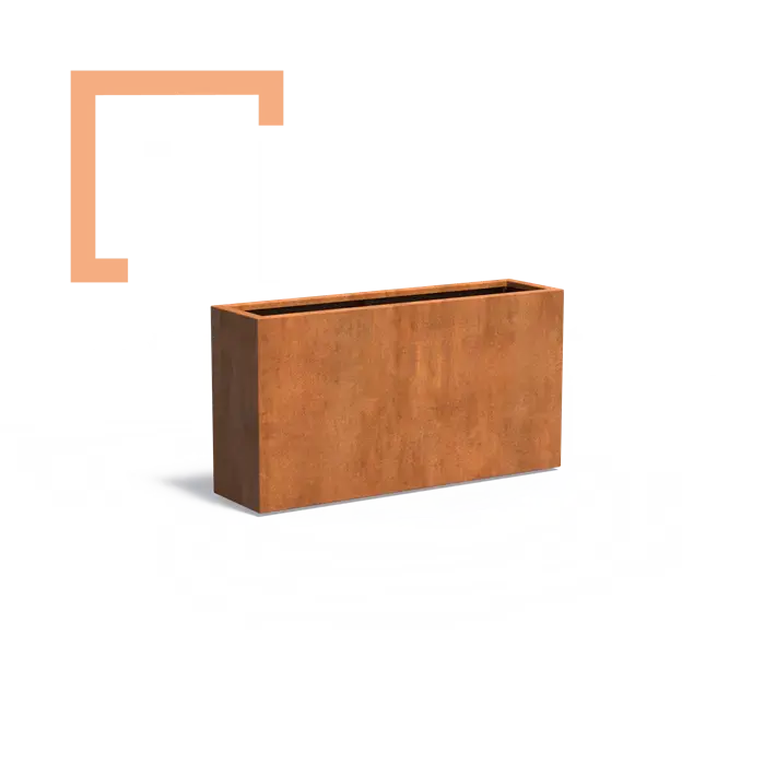 Cortenový květináč Carrez