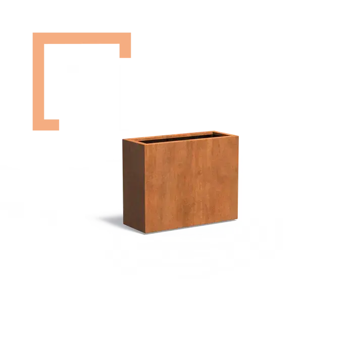 Cortenový květináč Carrez
