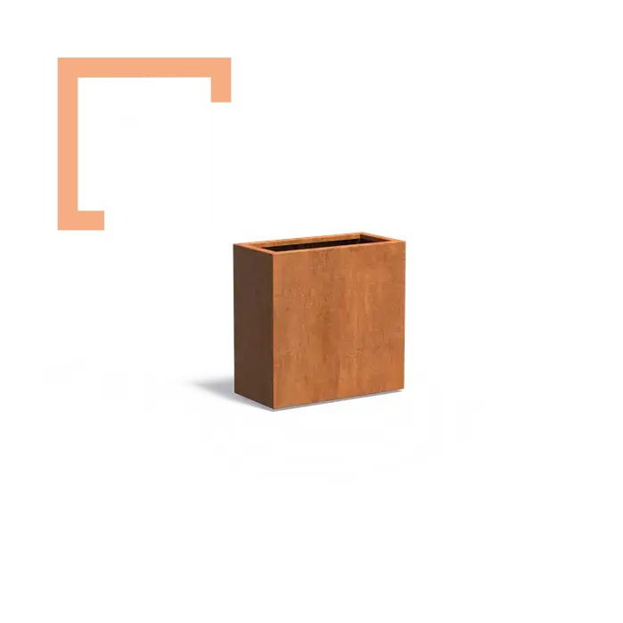 Cortenový květináč Carrez