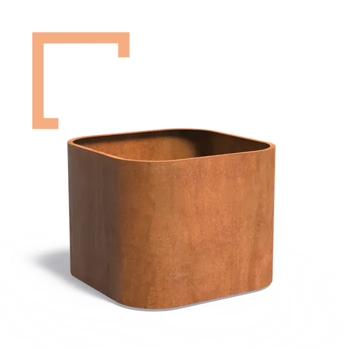 Cortenový květináč Tonic