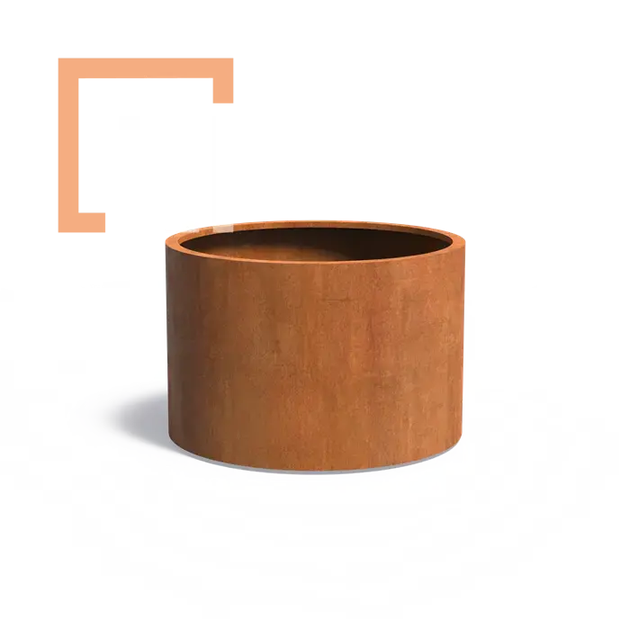 Cortenový květináč Circum