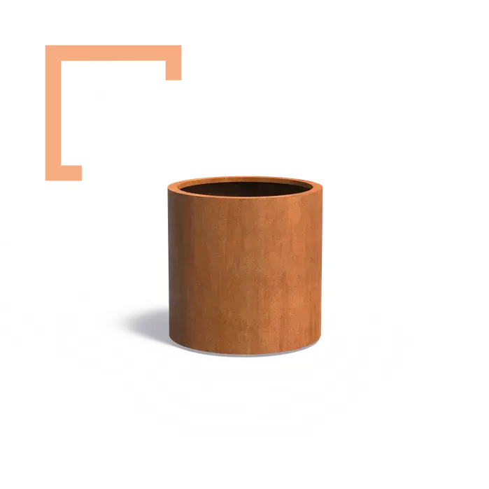 Cortenový květináč Circum