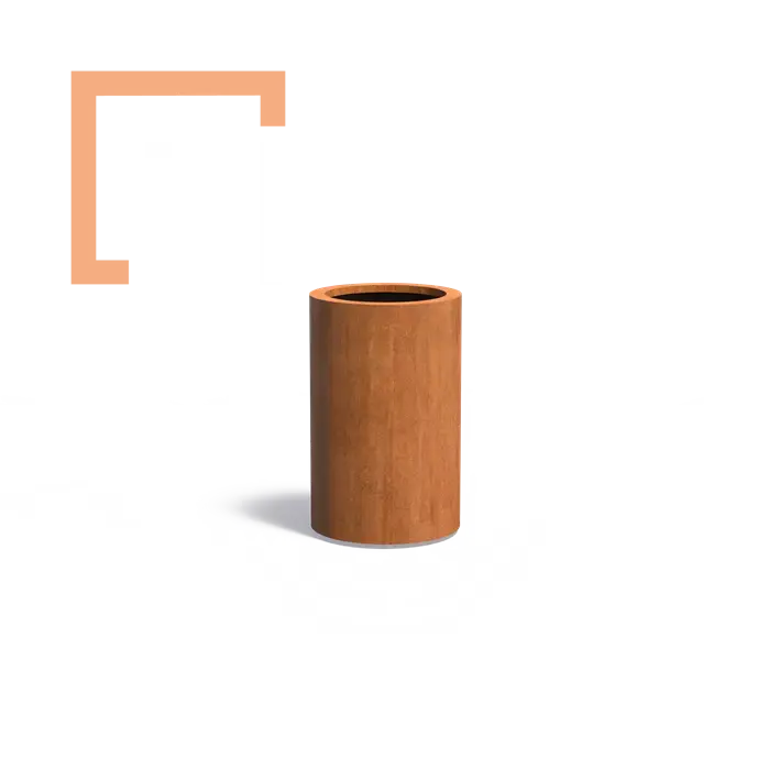 Cortenový květináč Circum