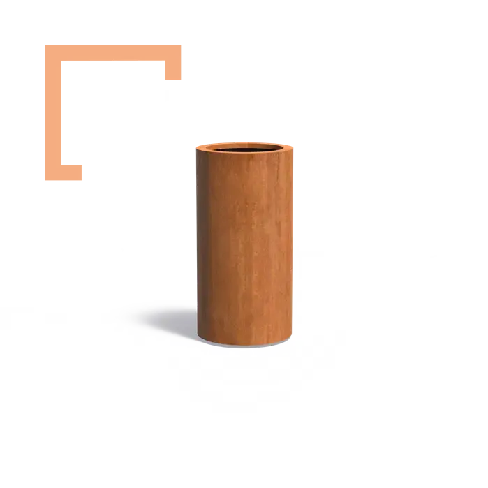Cortenový květináč Circum