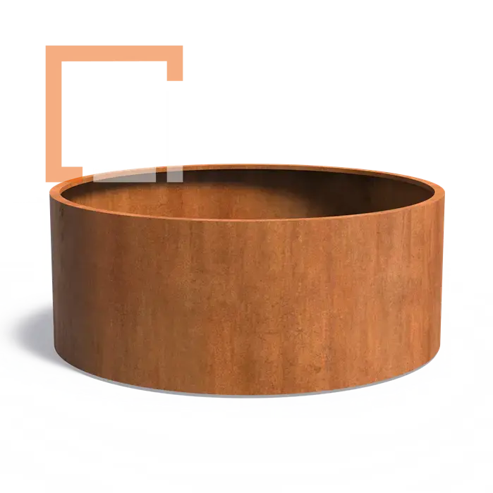 Cortenový květináč Circum