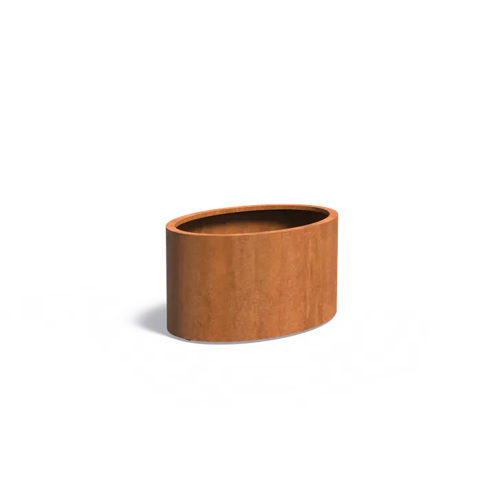 Cortenový květináč Elipse