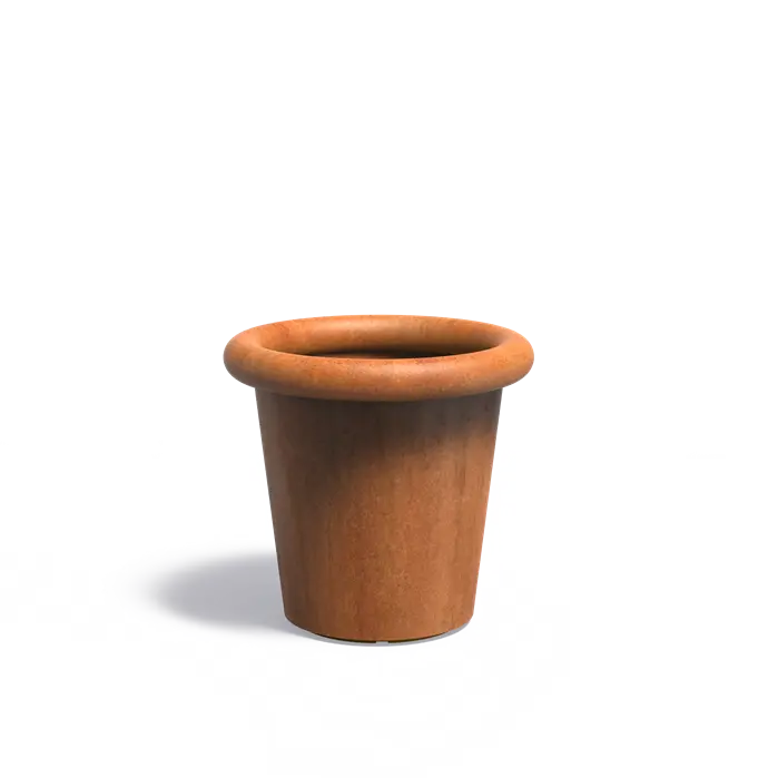 Cortenový květináč Tube