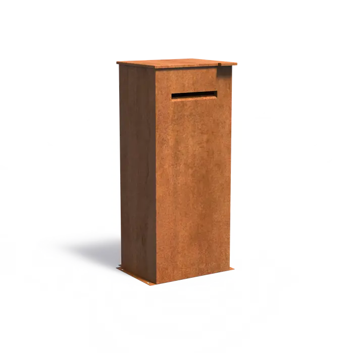 Cortenová schránka Case