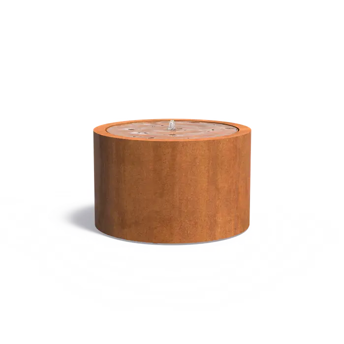 Cortenová fontána Table Round
