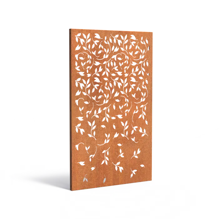 Cortenový dekorační panel