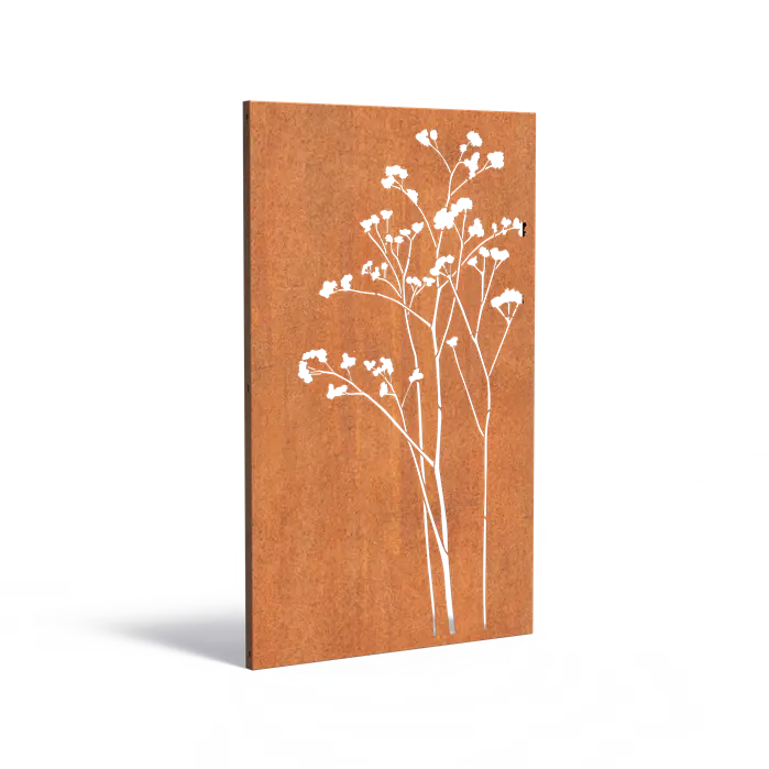 Cortenový dekorační panel