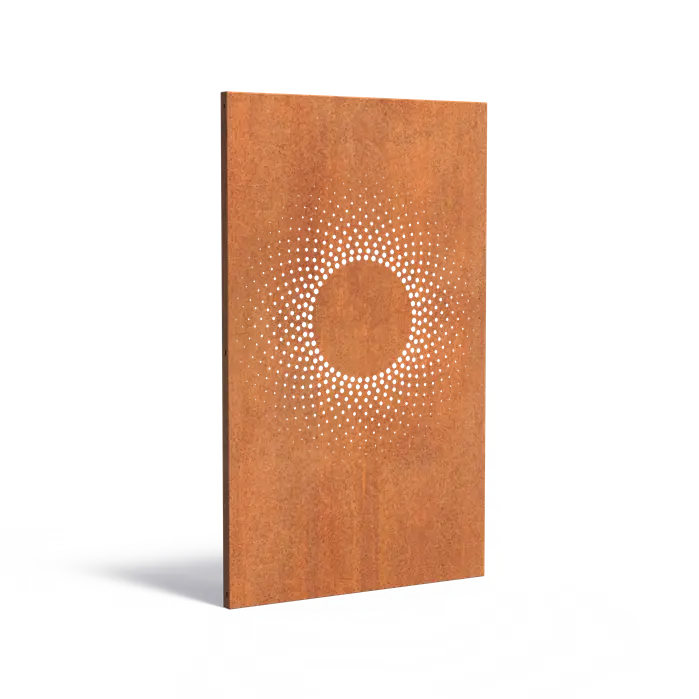 Cortenový dekorační panel