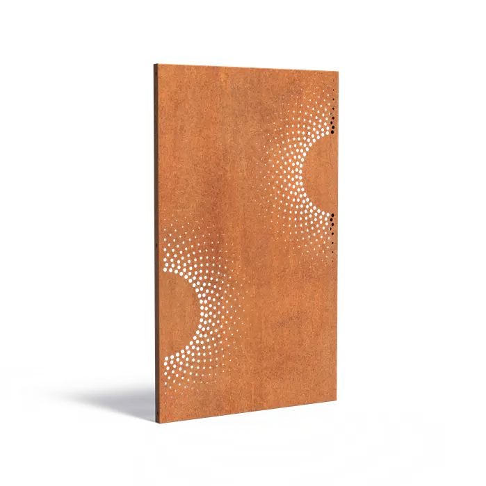 Cortenový dekorační panel