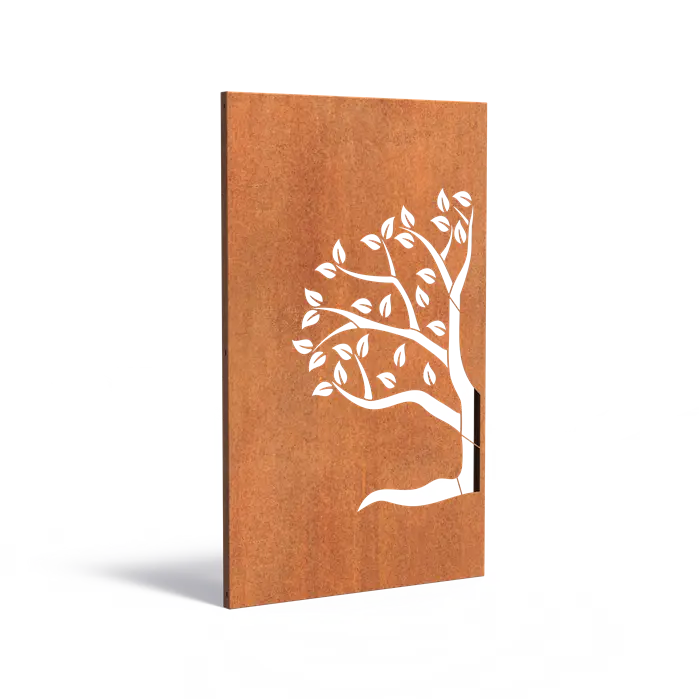 Cortenový dekorační panel
