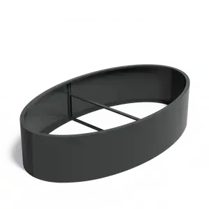 Hliníkový květináč Elipse bez dna