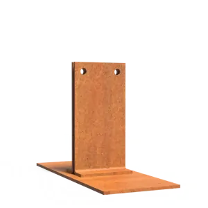 Cortenový držák obrubníku