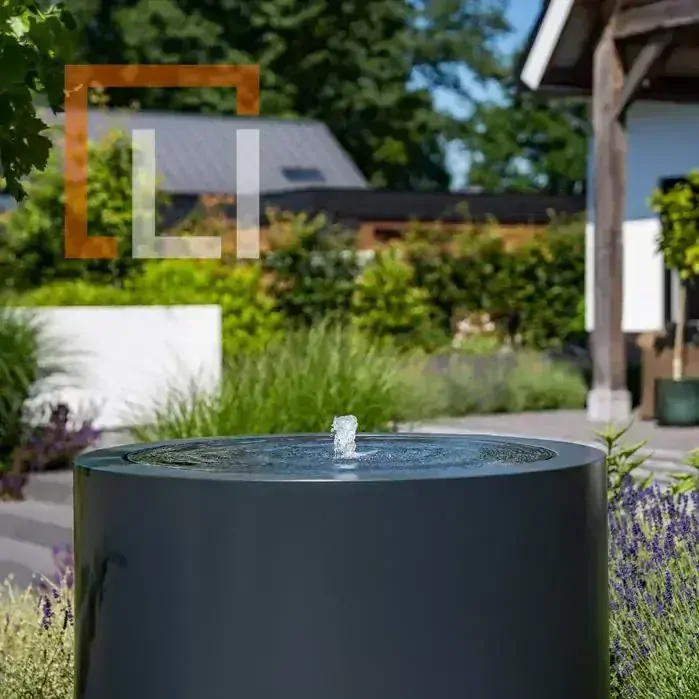 Hliníková fontána Table Round