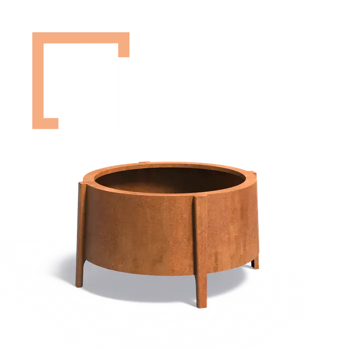 Cortenový květináč Botan